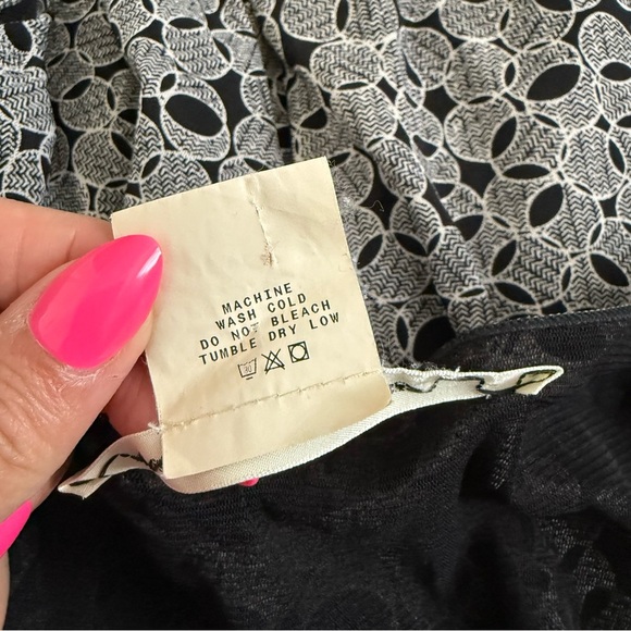 VTG Max Studio Black Babydoll Top Sz L Y2K 2000s Fairy Grunge Whimsigoth Gothic - Picture 7 of 7